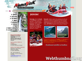 nunayak.com website preview