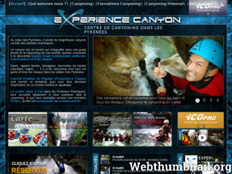 experience-canyon.com website preview