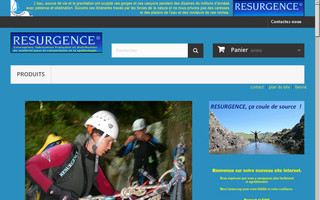 resurgence.fr website preview