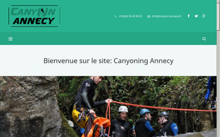 canyon-annecy.fr website preview