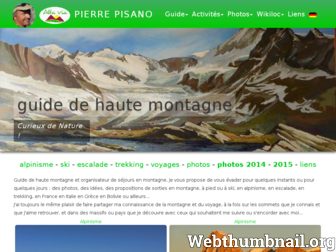 pierrepisano.fr website preview