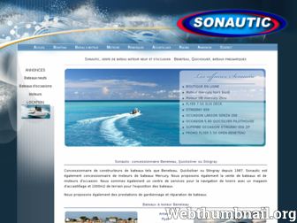 sonautic.fr website preview