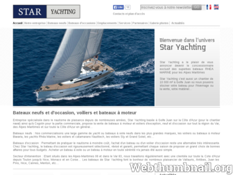 star-yachting.fr website preview