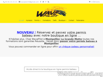 wavepilot.fr website preview