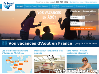 leboat.fr website preview