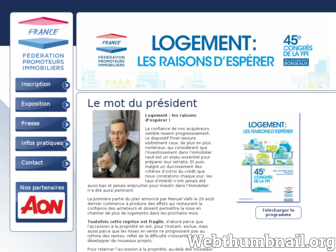 congresfpifrance.fr website preview
