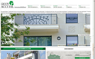 groupe-accueil-immobilier.com website preview