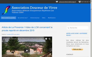 association-douceur-de-vivre.org website preview