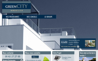 greencityimmobilier.fr website preview