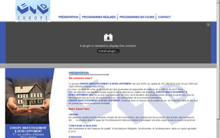 europeinvestissements.fr website preview