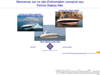 permis.bateau.mer.free.fr website preview