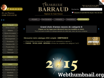 armureriebarraud.com website preview
