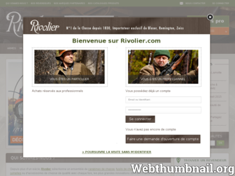 rivolier.fr website preview
