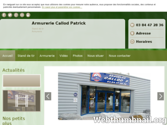 armurerie-callod-patrick.fr website preview