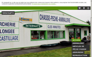 animalerie-peche-quimperle.fr website preview