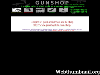 gunshoplille.com website preview