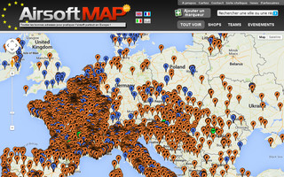 fr.airsoftmap.fr website preview