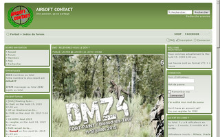 airsoft-contact.net website preview