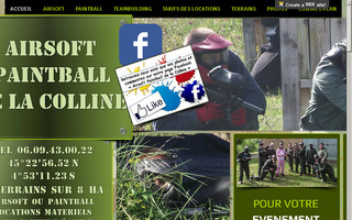 airsoft-paintball-isere.com website preview