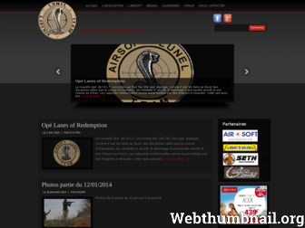 airsoft-lunel-team.fr website preview