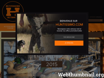 huntissimo.com website preview