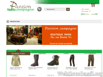 passion-campagne.com website preview
