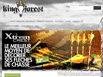 king-forest.com website preview