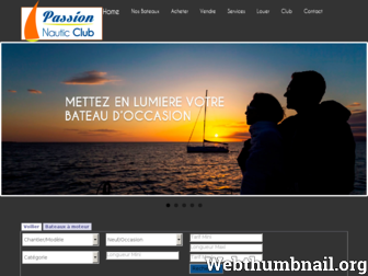 passion-nautic-club.com website preview