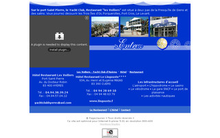 hotel-hyeres.com website preview