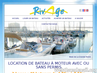 rivage.fr website preview