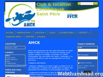 amck.org website preview