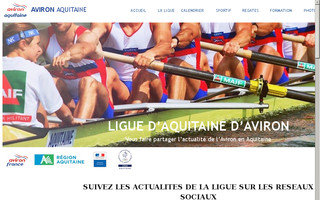 avironaquitaine.fr website preview