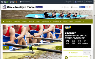 aviron-basse-indre.clubeo.com website preview