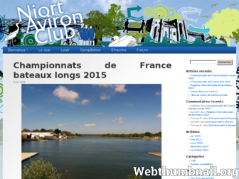 niortavironclub.fr website preview