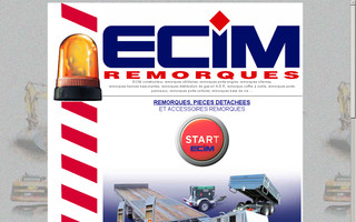 ecim.fr website preview