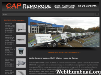 cap-remorque.fr website preview