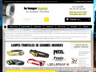 la-lampe-torche.com website preview
