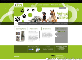 animalerie-coignieres.fr website preview