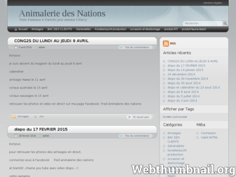 animalerie-des-nations.fr website preview
