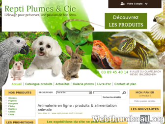 repti-plumes-cie.fr website preview