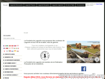 fonderie-de-laguiole.com website preview