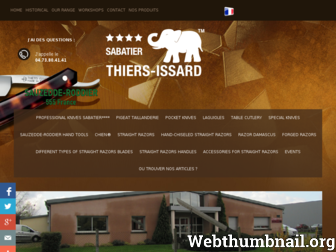 thiers-issard.fr website preview