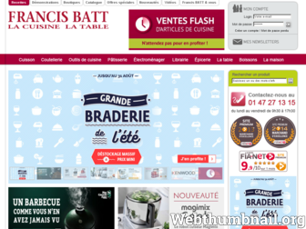 francisbatt.com website preview