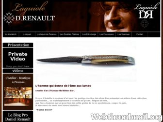 laguiole-couteaux.net website preview