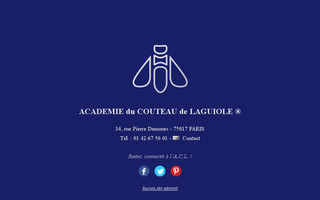 couteau-de-laguiole.fr website preview