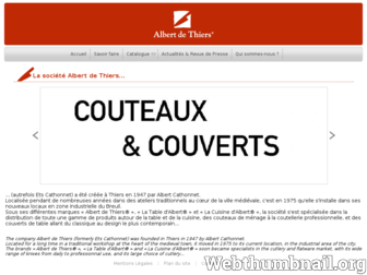 cathonnet.fr website preview