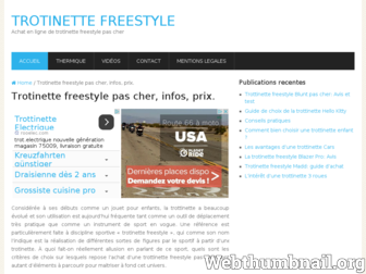 matrotinettefreestyle.net website preview
