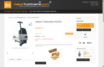 valise-trottinette.com website preview