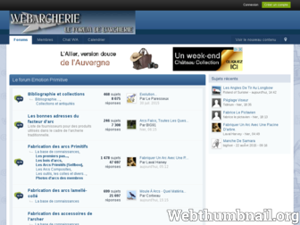 webarcherie.com website preview