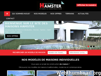 maisonshamster.com website preview